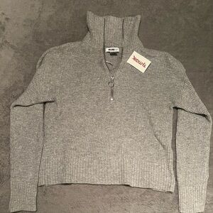 Quarter zip sweater
